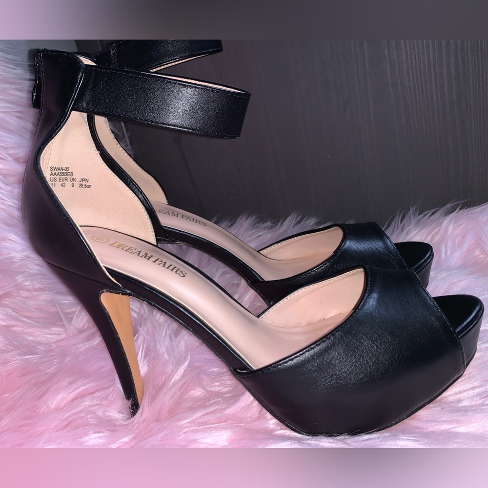 DREAM PAIRS Women's Swan-05 High Heel Platform Dress Pump Shoes